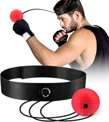 Upgraded Boxing Reflex Ball – Ultimate MMA Speed & Agility Trainer for Adults & Kids | Boost Hand-Eye Coordination & Fitness with Pro Boxing Equipment